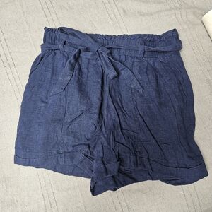 True Craft High Waist Navy Shorts